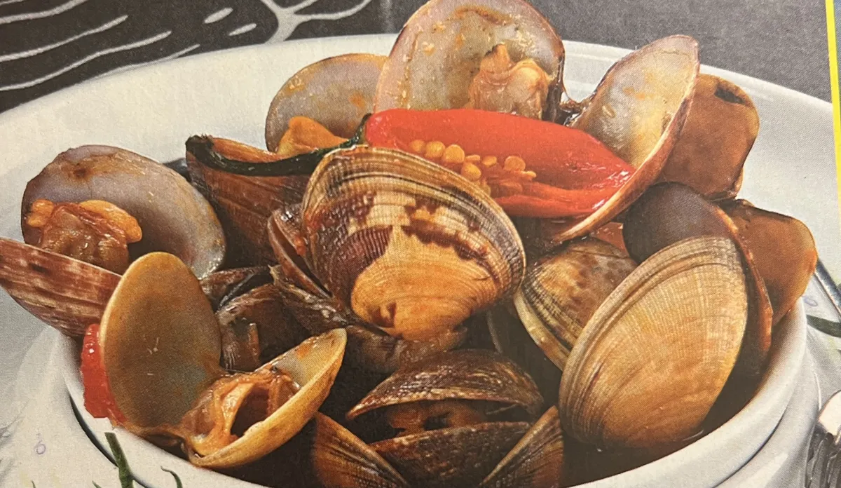 Amêijoas com Molho Picante 