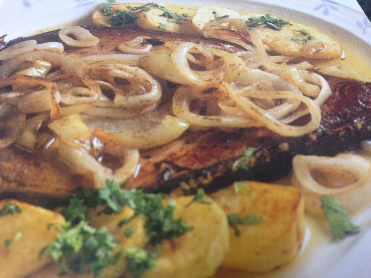 Bifes de Atum de Cebolada