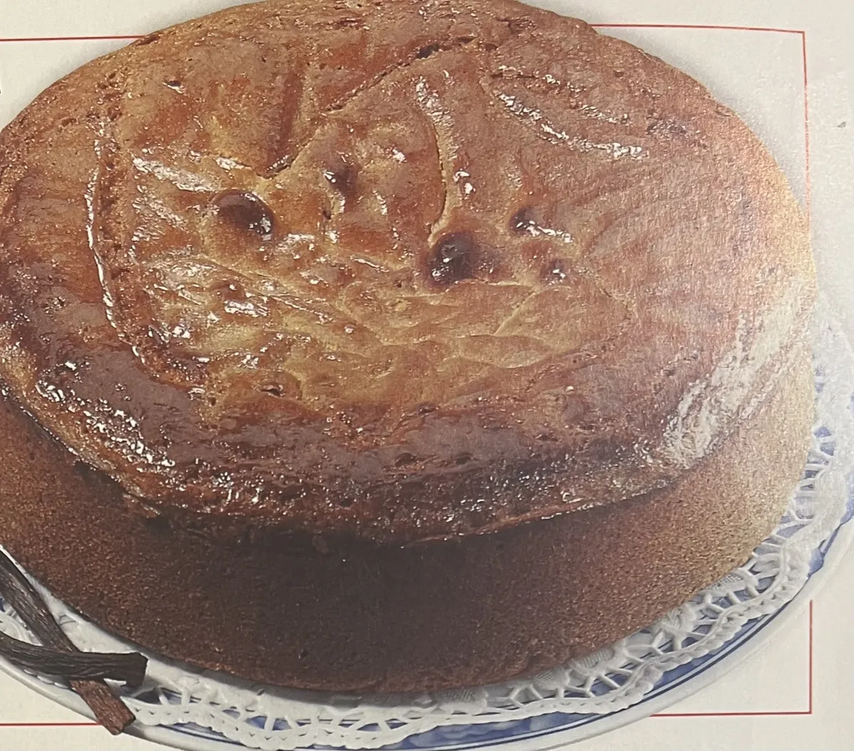 Bolo de Baunilha