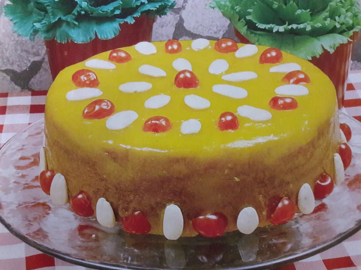 Bolo de Citrinos com doce de ovos