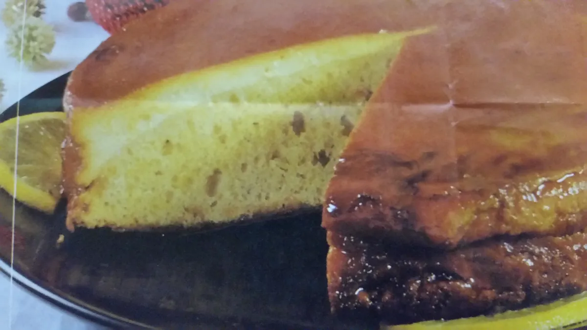 Bolo pudim de Leite condensado 