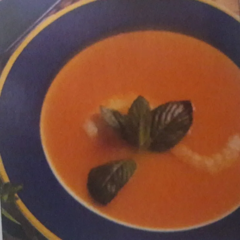 Creme de Cenoura com berbigões