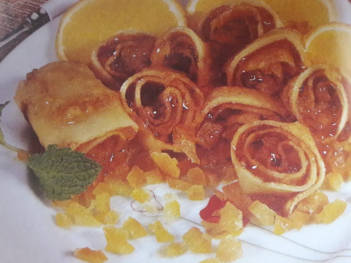 Crepe com Laranja
