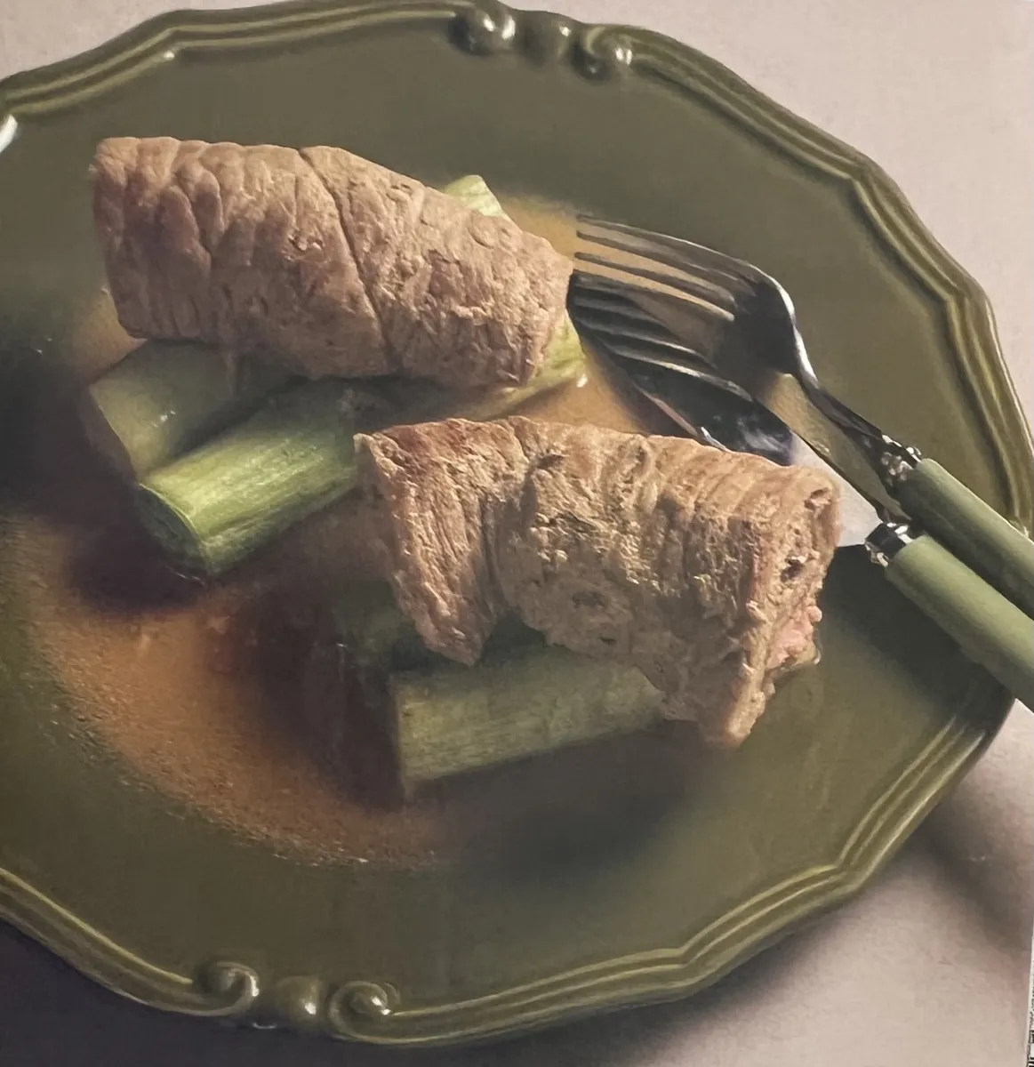 Escalopes com Alho Francês