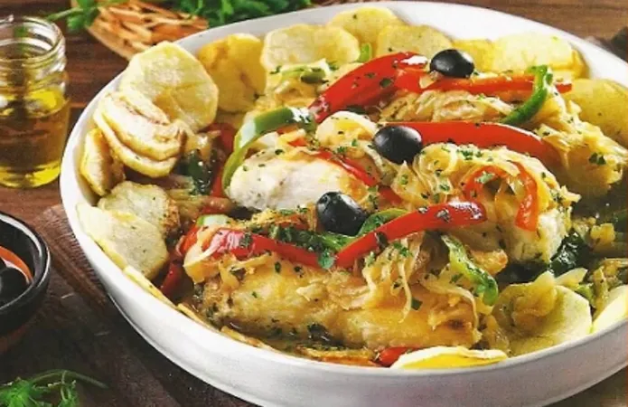 Iscas de Bacalhau à Bracarense