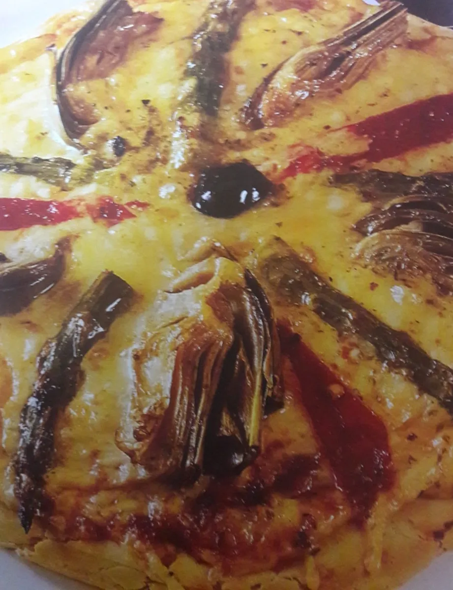 Piza de Alcachofras