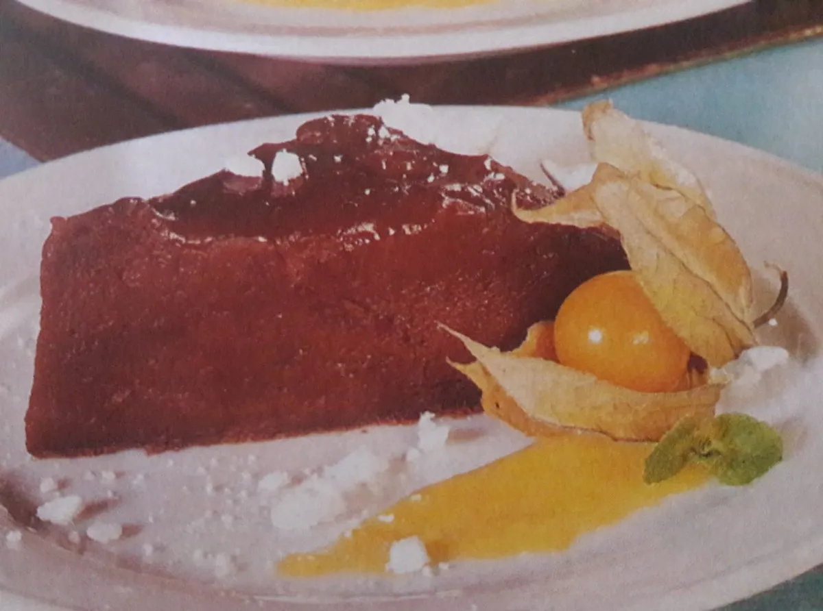 Pudim de chocolate