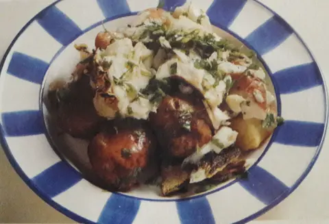 Bacalhau ensalsado