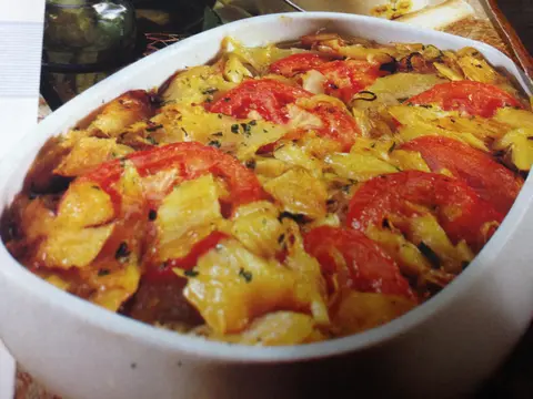 Bacalhau no Forno com Tomate
