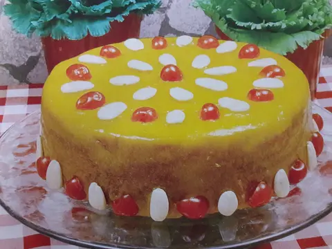 Bolo de Citrinos com doce de ovos