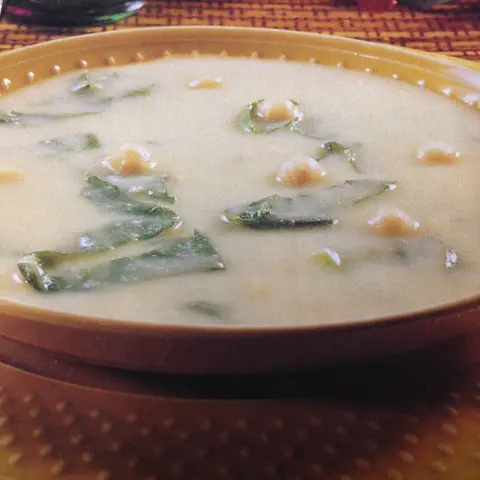 Creme de Grão com Nabiças