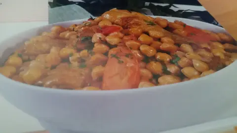 Frango Guisado com Grão