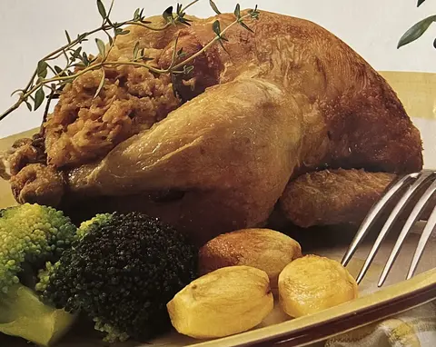 Frango Recheado com Alheira de Caça