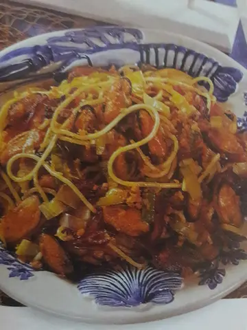 Mexilhão com Esparguete