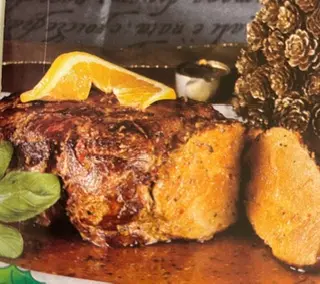Pá de porco no forno