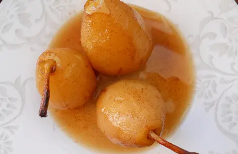 Pera Com Vinho Moscatel