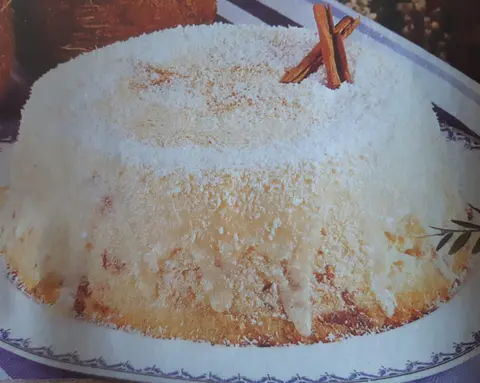 Pudim de Coco com Madalenas