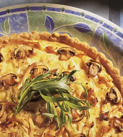 Tarte de Frango e Cogumelos