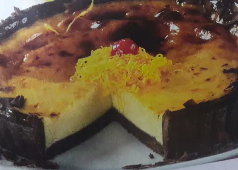 Tarte de leite condensado e chocolate
