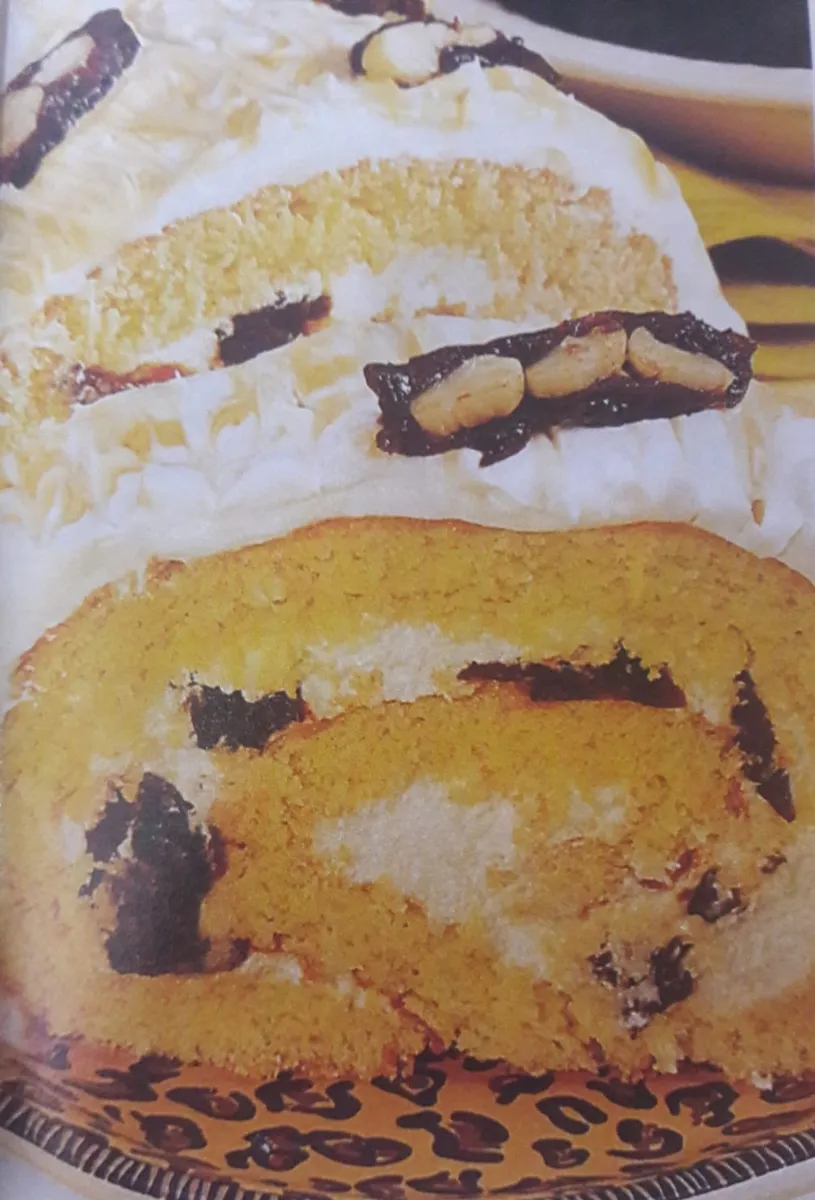 Torta de Ameixa e Baunilha